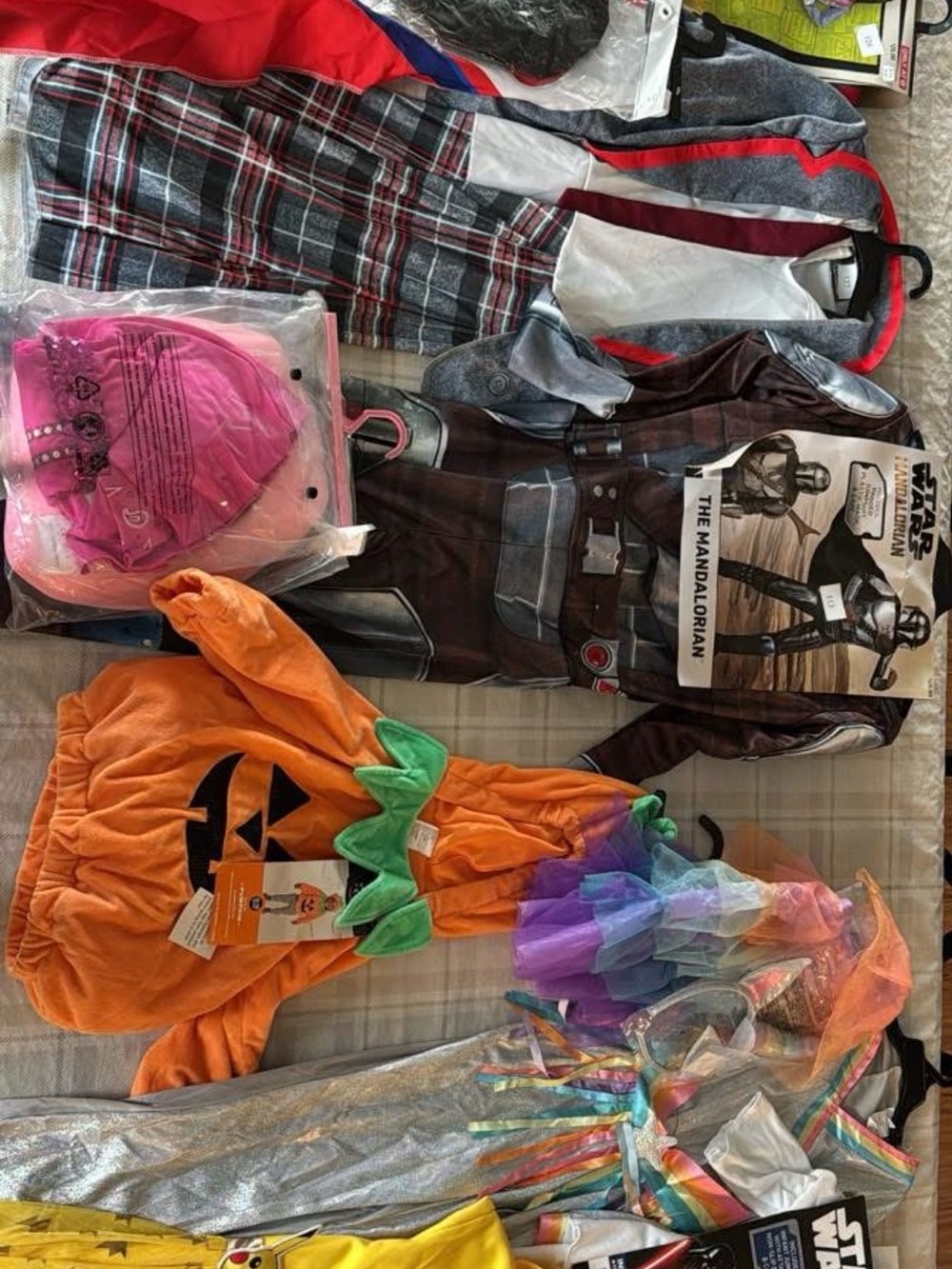 Lot of 9 NWT/ NWOT Children’s Costumes in Various Sizes